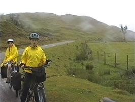 Andrew and Dominic at Tornapress - Dominic has a stomach ache but is going to do his best.  6m above sea level